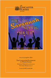 Savannah Sipping Society Logo and Cover of Playbill