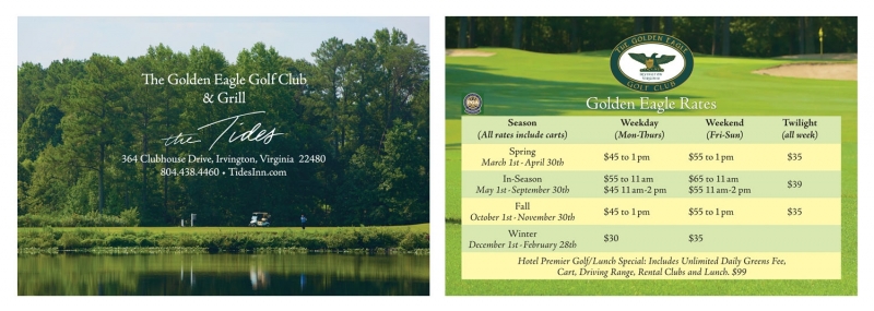 Golf Rate Card